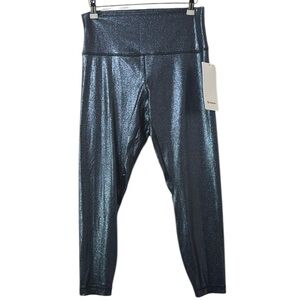 Lululemon Align Rib HR Pant 25” Shine Size 14